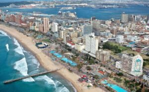 Durban, South Africa (2,292 km²)